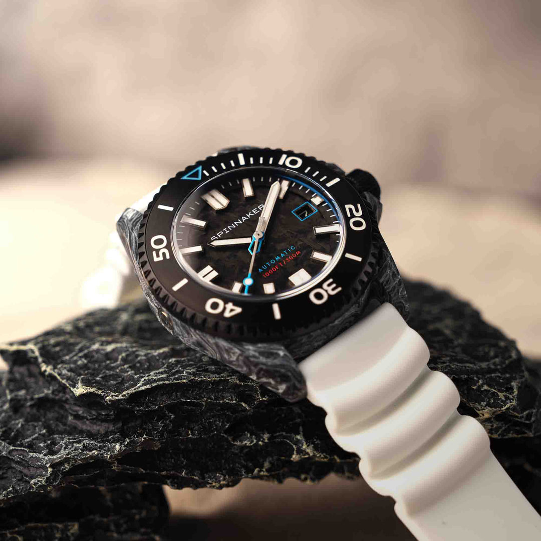 時計 SPINNAKER TESEI FORGED CARBON AUTOMATIC Spinnaker Tesei Forged Carbon Automatic - Limited Edition Black