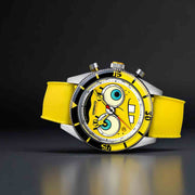 Spinnaker Fleuss Chrono SpongeBob SquarePants Eyedial Yellow Limited Edition