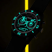 Spinnaker Fleuss Chrono SpongeBob SquarePants Eyedial Black Limited Edition