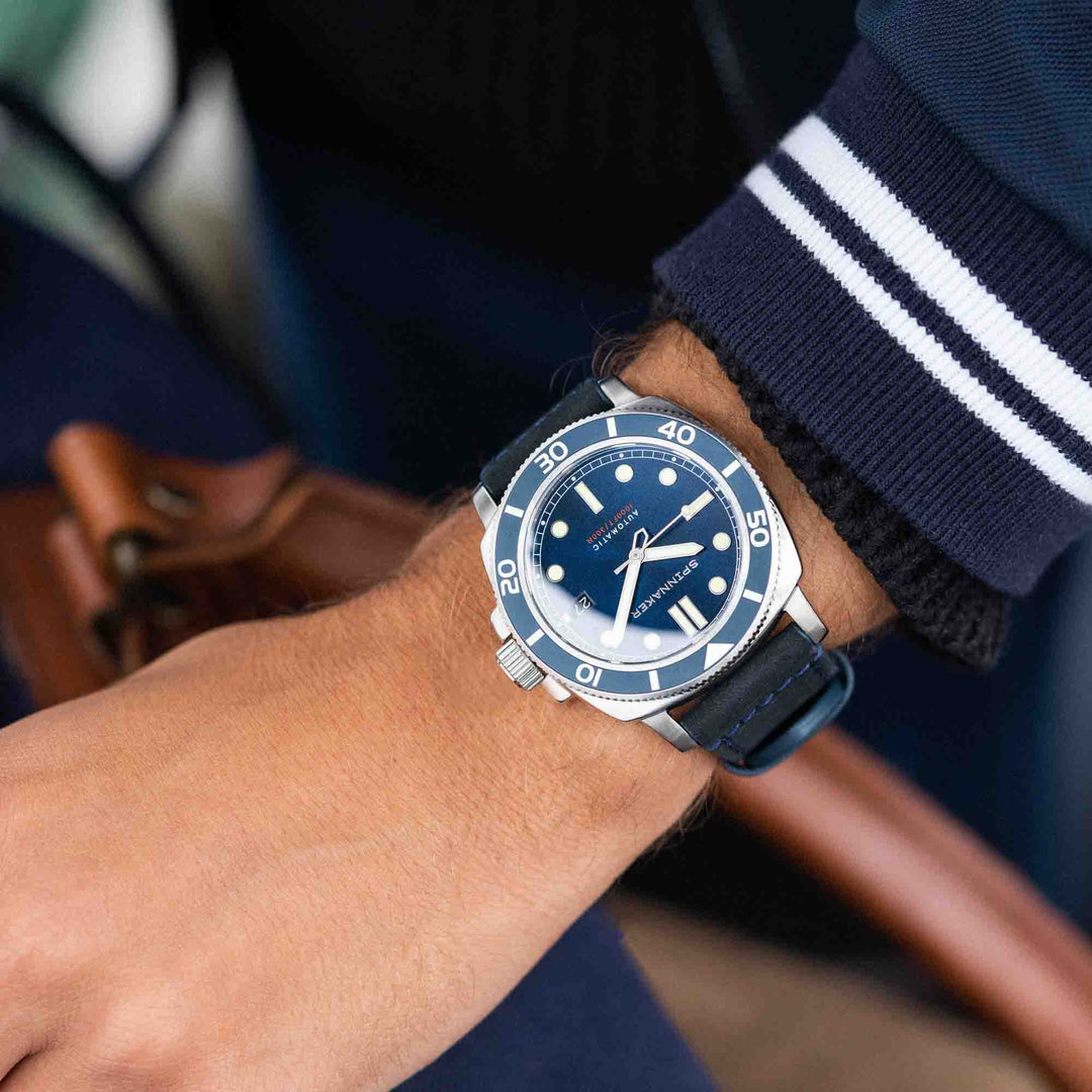 Spinnaker Hull Automatic Arctic Blue | Watches.com