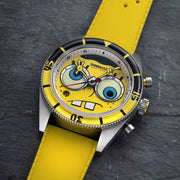 Spinnaker Fleuss Chrono SpongeBob SquarePants Eyedial Yellow Limited Edition
