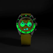 Spinnaker Fleuss Chrono SpongeBob SquarePants Eyedial Yellow Limited Edition