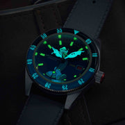 Spinnaker Fleuss Automatic Popeye Bronemies Popeye Blue Limited Edition