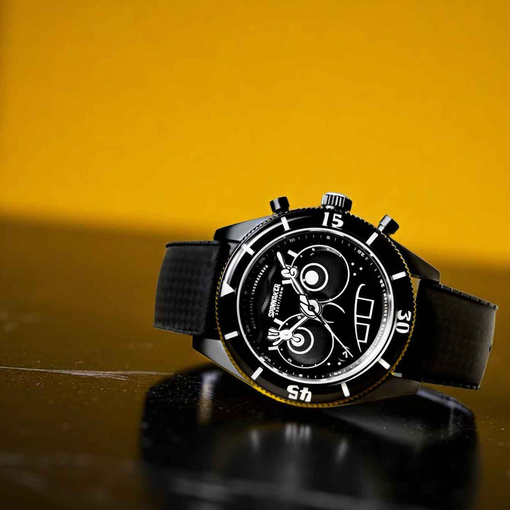 Spinnaker Fleuss Chrono SpongeBob SquarePants Eyedial Black Limited Edition