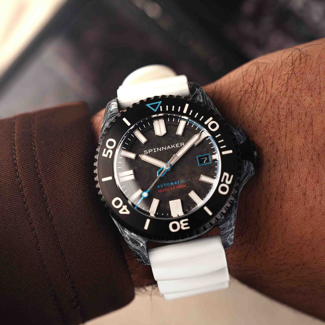 時計 SPINNAKER TESEI FORGED CARBON AUTOMATIC Spinnaker Tesei Forged Carbon Automatic - Limited Edition Black