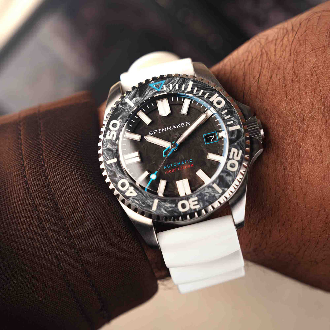 Spinnaker Tesei Forged Carbon Automatic Steel Frost Limited