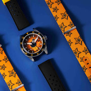 Spinnaker Fleuss Automatic Popeye Bronemies Brutus Yellow Limited Edition