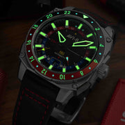 AVI-8 Hawker Hunter Atlas GMT Automatic Devil Black