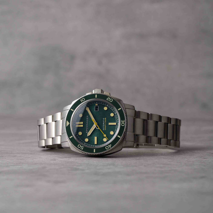 Spinnaker Hull Pearl Diver Automatic Emerald Limited Edition