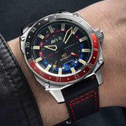 AVI-8 Hawker Hunter Atlas GMT Automatic Devil Black