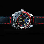 AVI-8 Hawker Hunter Atlas GMT Automatic Devil Black