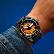 Spinnaker Fleuss Automatic Popeye Bronemies Brutus Yellow Limited Edition