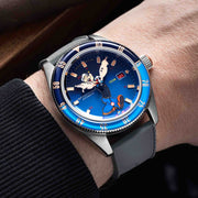 Spinnaker Fleuss Automatic Popeye Bronemies Popeye Blue Limited Edition