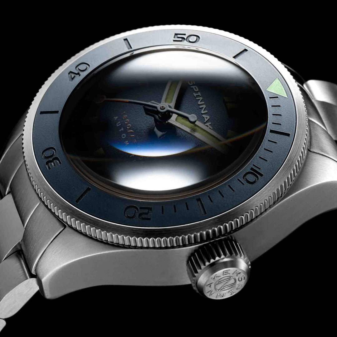 Spinnaker Piccard Automatic 550 Meters Dark Cerulean* – Watches.com