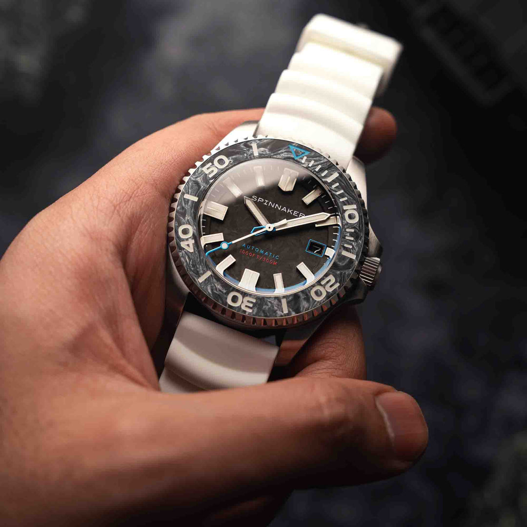 時計 SPINNAKER TESEI FORGED CARBON AUTOMATIC Spinnaker Tesei Forged Carbon Automatic - Limited Edition Black