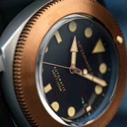 Spinnaker Hull Titanium Bronze Automatic Lapidary Limited Edition Black Onyx