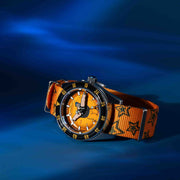 Spinnaker Fleuss Automatic Popeye Bronemies Brutus Yellow Limited Edition