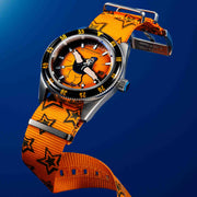 Spinnaker Fleuss Automatic Popeye Bronemies Brutus Yellow Limited Edition