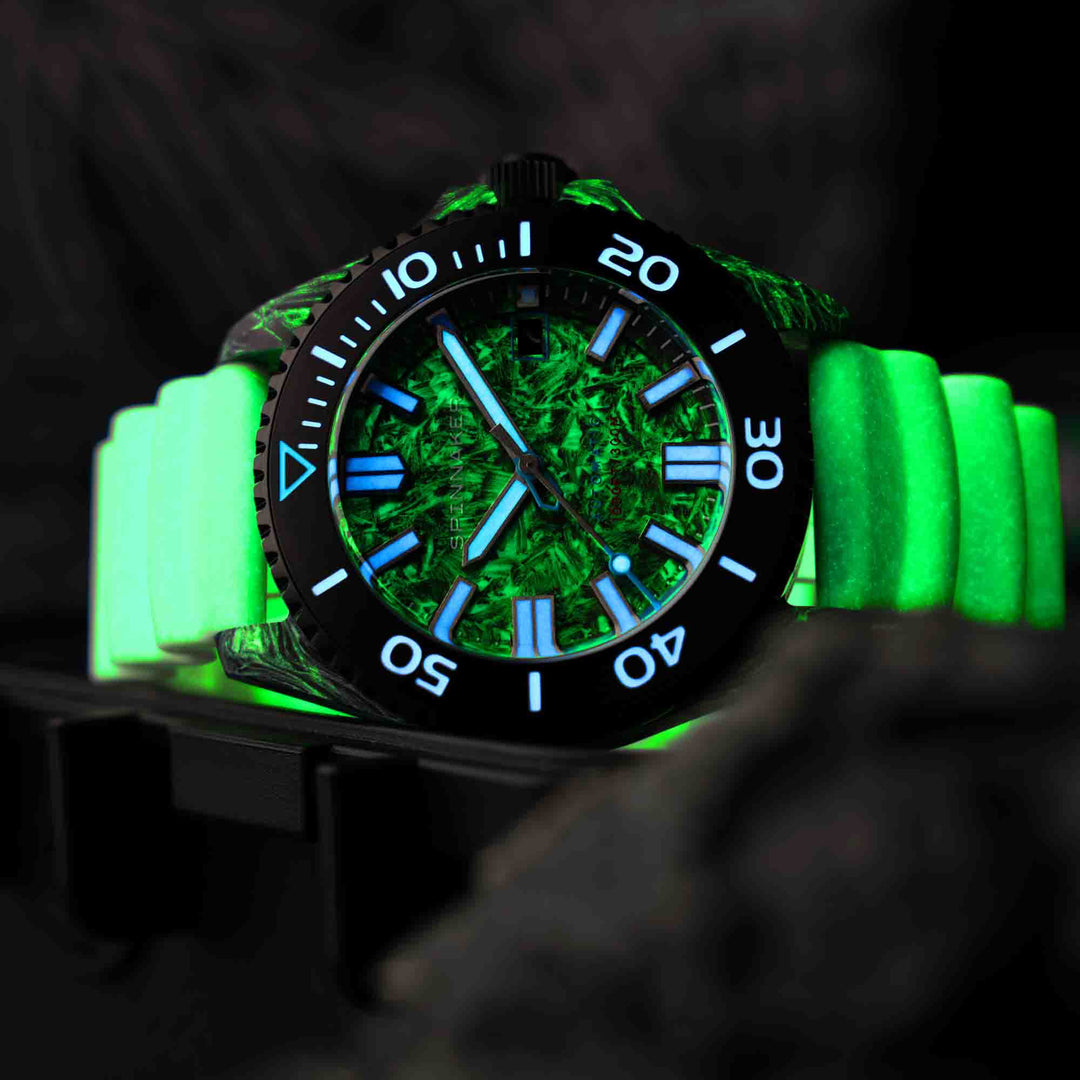 Spinnaker Tesei Forged Carbon Automatic Black Frost Limited