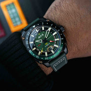 AVI-8 Hawker Hunter Atlas GMT Automatic Amazon Green