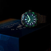 Spinnaker Croft Mid-Size Automatic Dolphin Project Ocean Blue Limited Edition