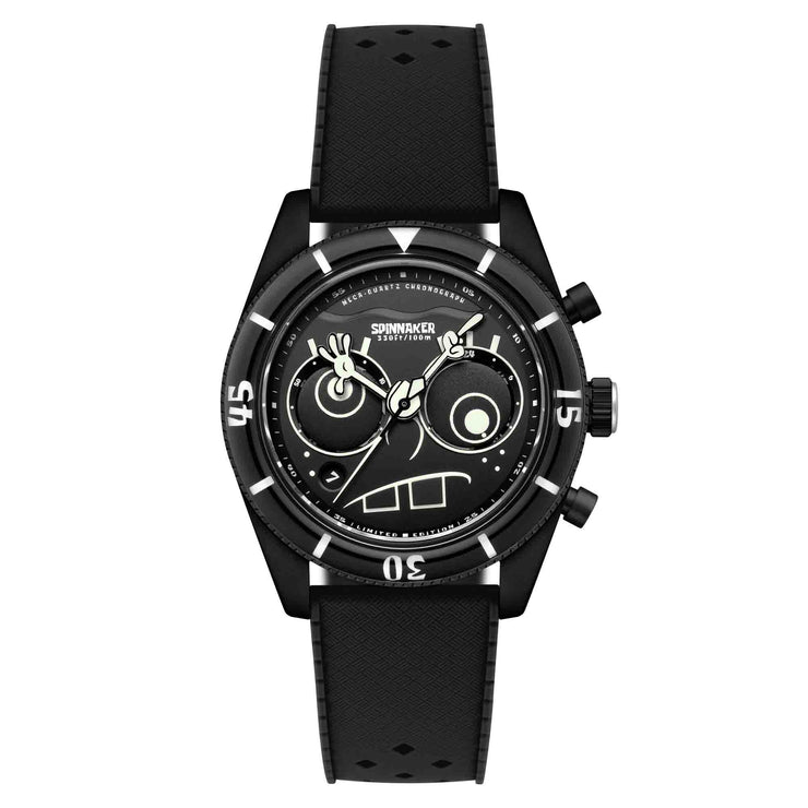 Spinnaker Fleuss Chrono SpongeBob SquarePants Eyedial Black Limited Edition
