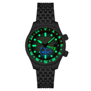 Spinnaker x Spongebob Squarepants Bradner GMT Automatic Bubbly Grins Squidward Green Limited Edition