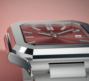 Oceaneva Tenuis Ultra‑Thin Swiss Automatic Burgundy