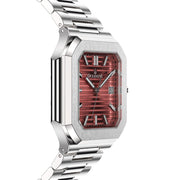 Oceaneva Tenuis Ultra‑Thin Swiss Automatic Burgundy