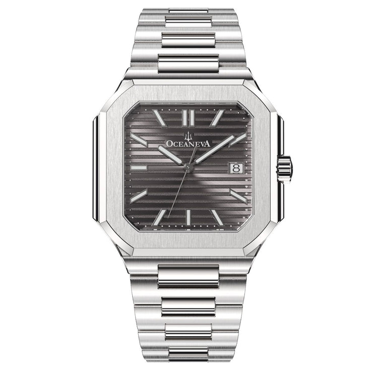 Oceaneva Tenuis Ultra‑Thin Swiss Automatic Dark Gray