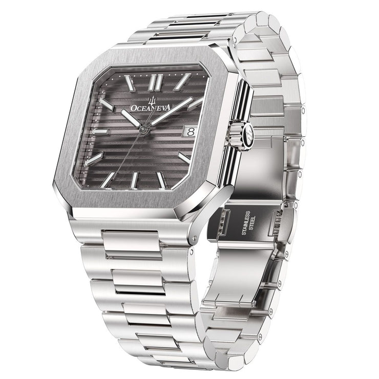 Oceaneva Tenuis Ultra‑Thin Swiss Automatic Dark Gray