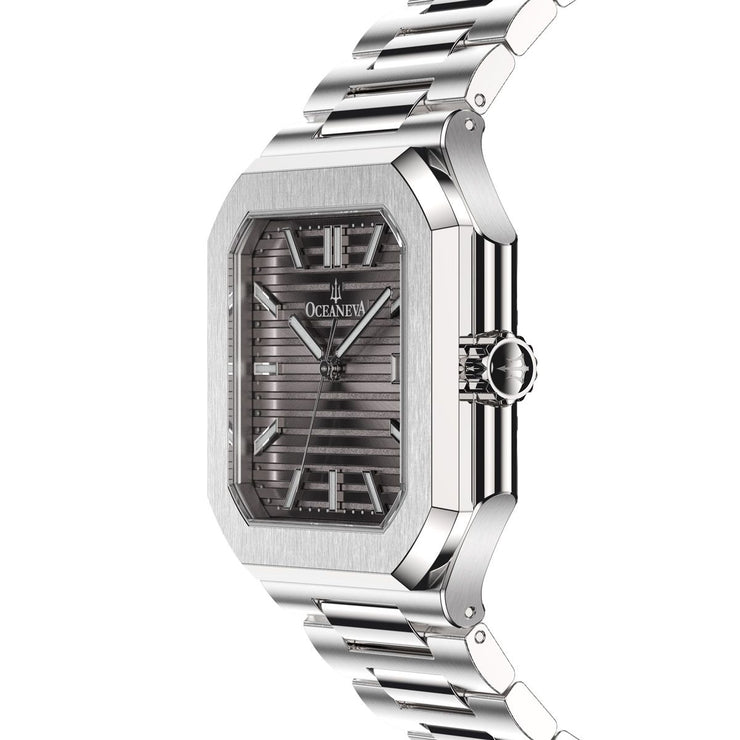 Oceaneva Tenuis Ultra‑Thin Swiss Automatic Dark Gray