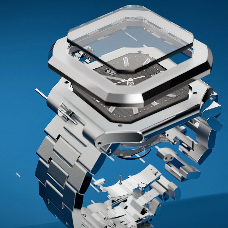 Oceaneva Tenuis Ultra‑Thin Swiss Automatic Dark Gray