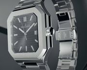 Oceaneva Tenuis Ultra‑Thin Swiss Automatic Dark Gray