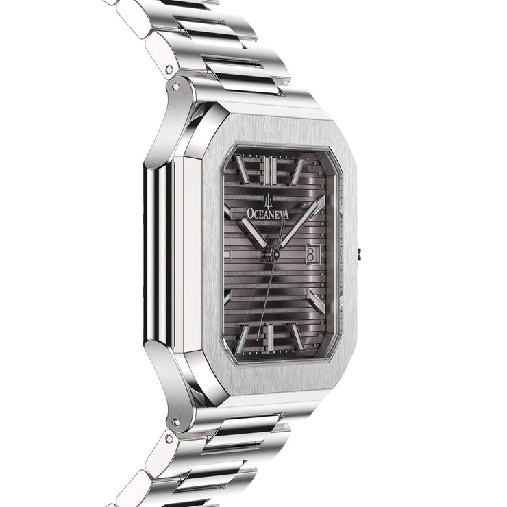 Oceaneva Tenuis Ultra‑Thin Swiss Automatic Dark Gray