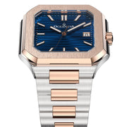 Oceaneva Tenuis Ultra-Thin Swiss Automatic Blue Rose Gold