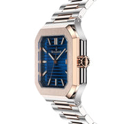 Oceaneva Tenuis Ultra-Thin Swiss Automatic Blue Rose Gold