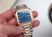 Oceaneva Tenuis Ultra-Thin Swiss Automatic Blue Rose Gold