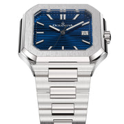 Oceaneva Tenuis Ultra‑Thin Swiss Automatic Blue
