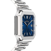 Oceaneva Tenuis Ultra‑Thin Swiss Automatic Blue