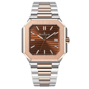 Oceaneva Tenuis Ultra-Thin Swiss Automatic Brown Rose Gold