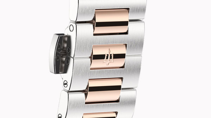 Oceaneva Tenuis Ultra-Thin Swiss Automatic Brown Rose Gold