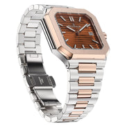 Oceaneva Tenuis Ultra-Thin Swiss Automatic Brown Rose Gold