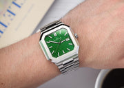 Oceaneva Tenuis Ultra‑Thin Swiss Automatic Green