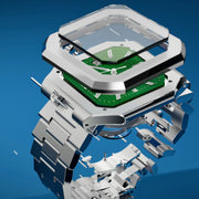 Oceaneva Tenuis Ultra‑Thin Swiss Automatic Green