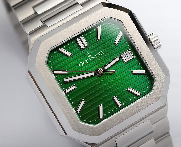Oceaneva Tenuis Ultra‑Thin Swiss Automatic Green