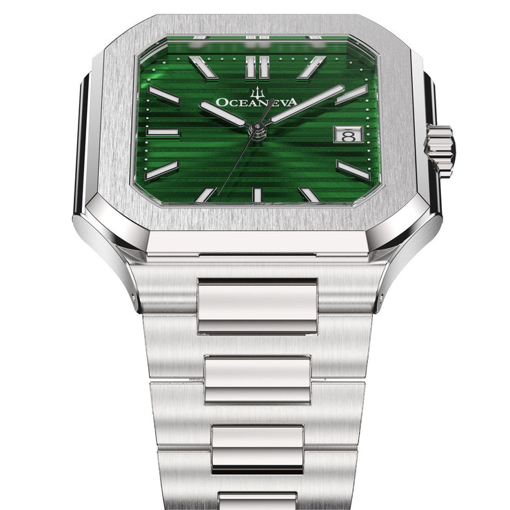 Oceaneva Tenuis Ultra‑Thin Swiss Automatic Green