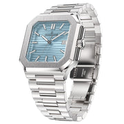 Oceaneva Tenuis Ultra-Thin Swiss Automatic Light Blue