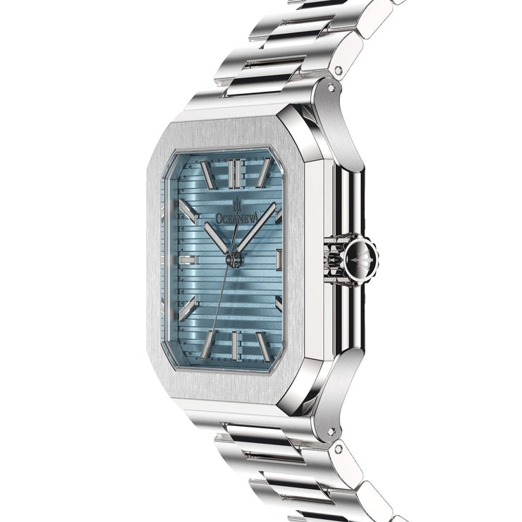 Oceaneva Tenuis Ultra-Thin Swiss Automatic Light Blue