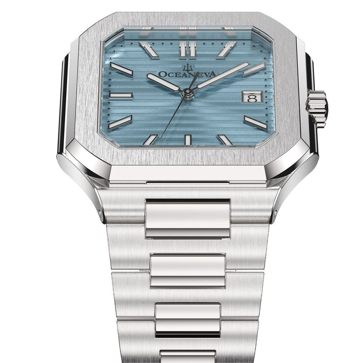 Oceaneva Tenuis Ultra-Thin Swiss Automatic Light Blue